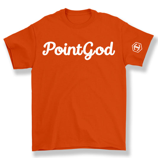 The Point God Tee Orange